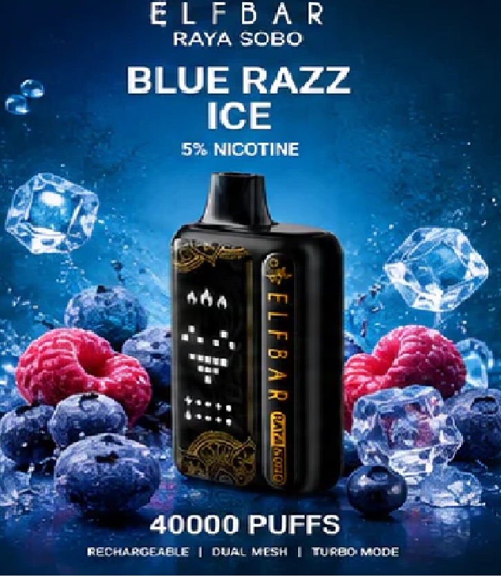 https://vapeshopsky.com/storage/photos/1/Products/Elfbar Raya SOBO Blue Razz Ice 40k Puff.jpg